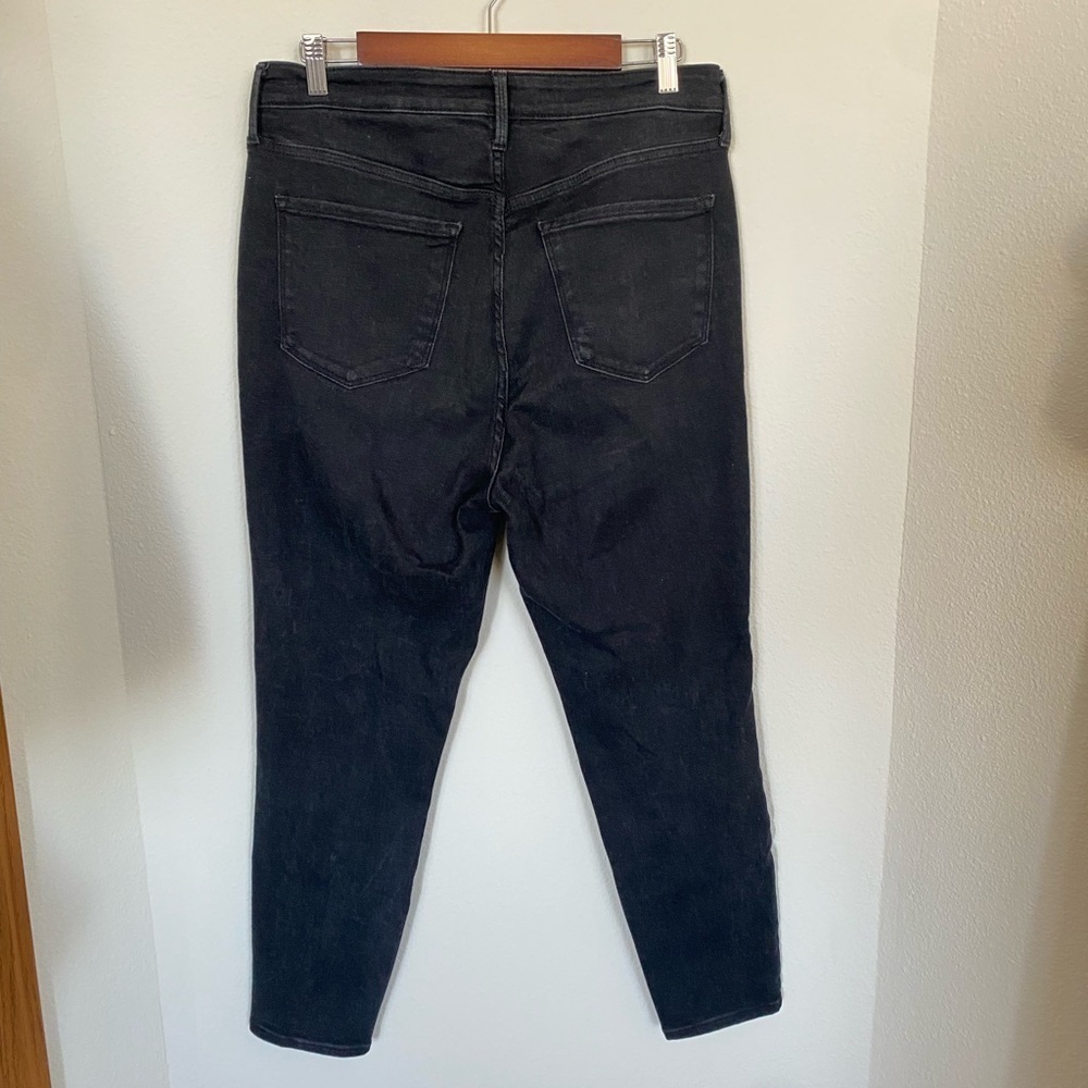 NWOT - Old Navy High-Waisted Rockstar Super-Skinny High Rise Black Jeans - Picture 8 of 9